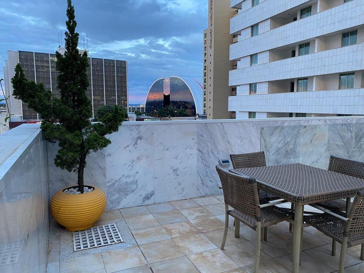 Flat Encantador No 11º Com Vista Pra Torre De Tv Brasilia Exterior photo