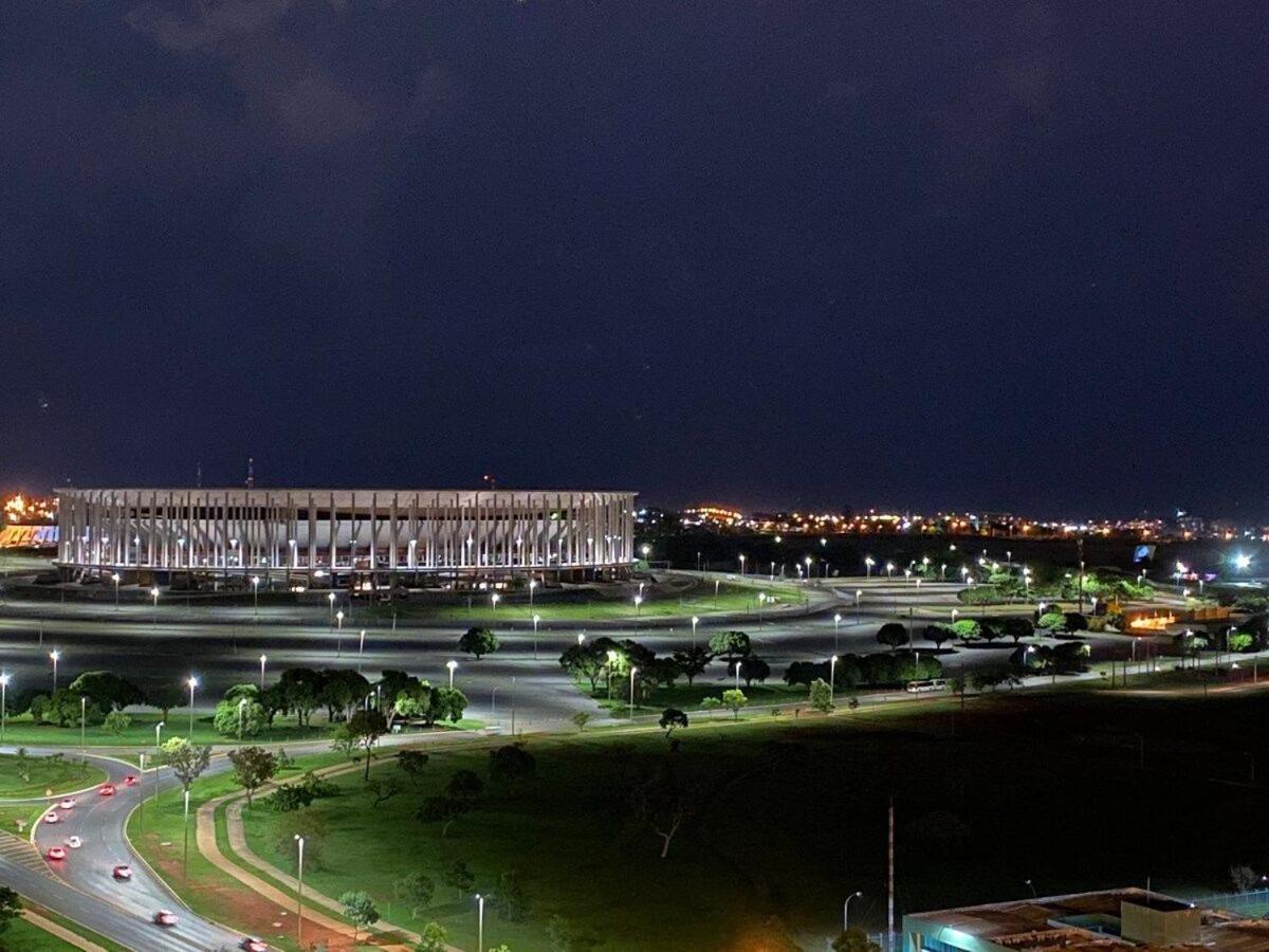Flat Encantador No 11º Com Vista Pra Torre De Tv Brasilia Exterior photo